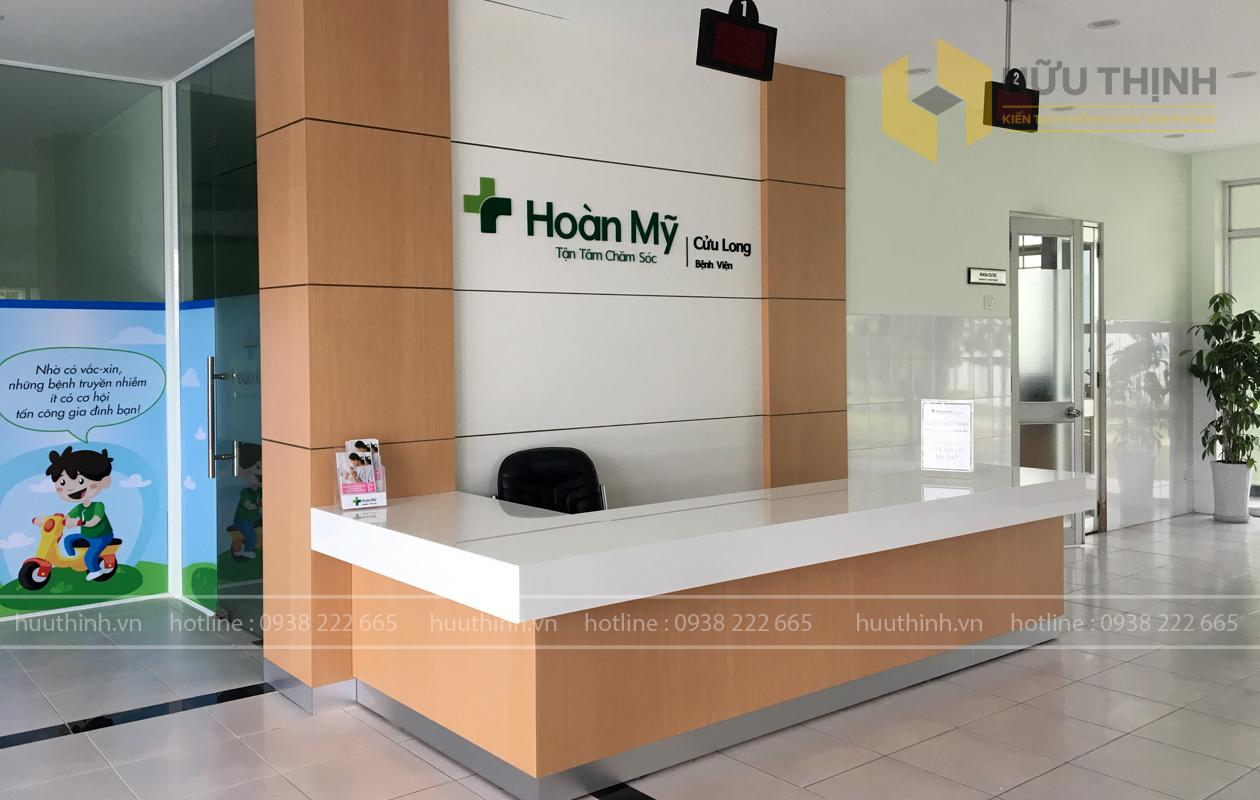 Nội thất bệnh viện Hoàn Mỹ Cửu Long