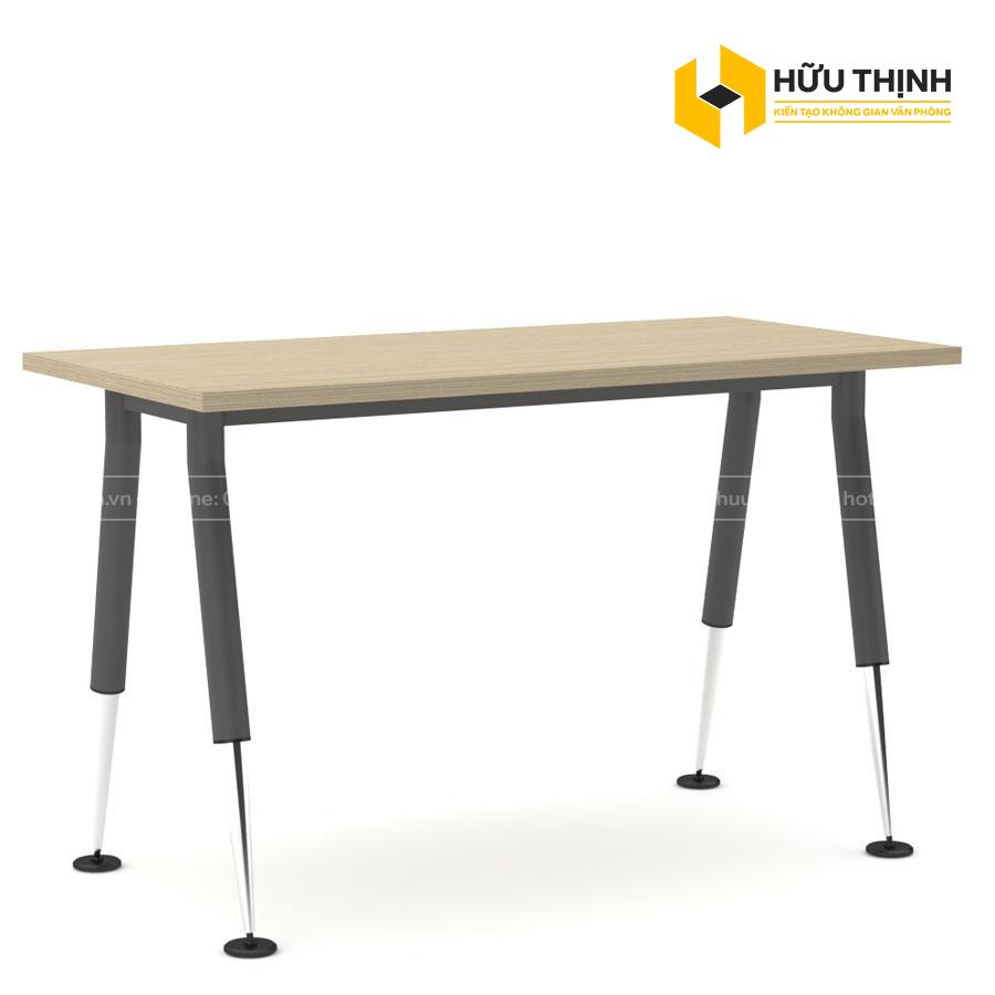 Bàn nhân viên chân sắt côn 2 tầng D126-C2T