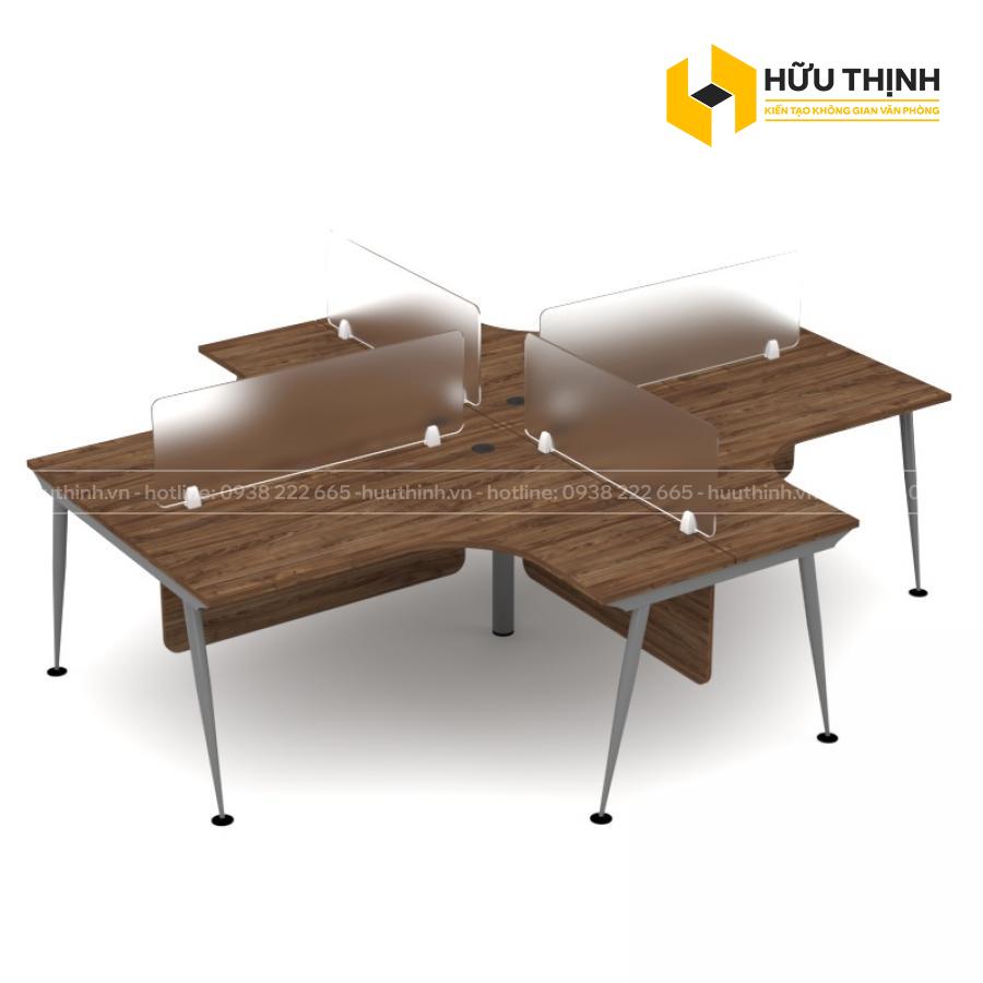 Cụm bàn làm việc chân côn MD04-CC