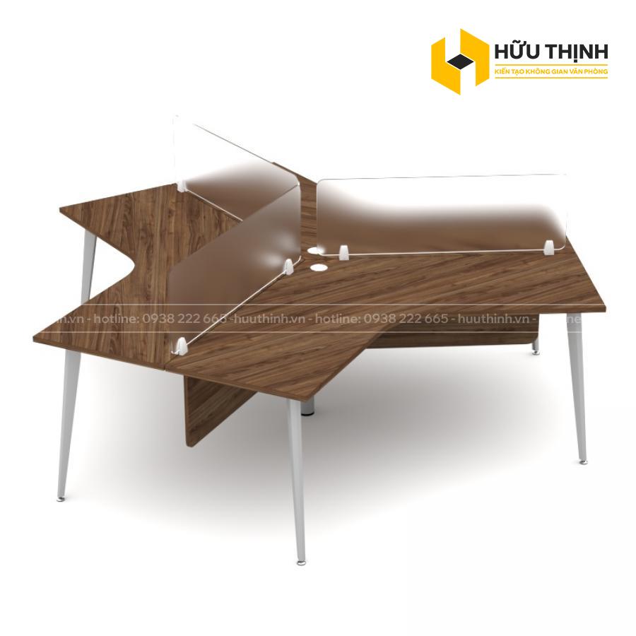 Cụm bàn nhân viên 3 chỗ ngồi MD03-CDG