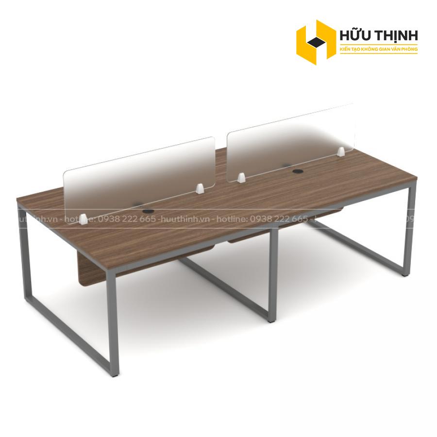 Cụm Module bàn văn phòng chân sắt chữ nhật MD04CN-CCN