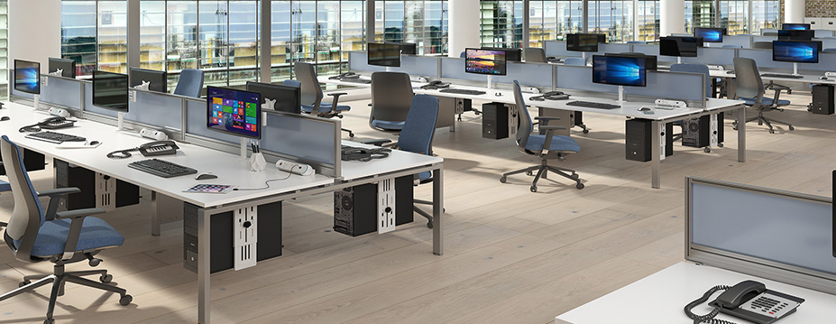 Tối ưu hóa không gian, tạo ra một không gian làm việc hợp lý, thoải mái và chuyên nghiệp